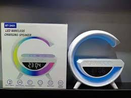 BT3401 LED WIRELESS PHONE CHARGER BLUETOOTH SPEAKER